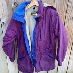 L.l. Bean Penobscot Parka Vintage Ski Jacket Sz L